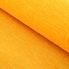 Бумага гофрированная, 576 "Светло-оранжевая", 0,5 х 2,5 м - Фото 1