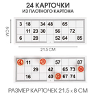 Русское лото настольная игра с фишками «Вояж», 9×24×12.5 см - Фото 5