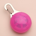 Маячок Сфера 3 режима свечения розовый - Фото 8