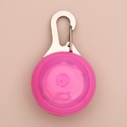 Маячок Сфера 3 режима свечения розовый - Фото 10