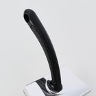 Щётка - пуходёрка для среднешерстных животных, с каплями, 85 х 46 мм, черная - фото 8257005