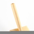 Щётка - пуходёрка деревянная трёхрядная, основание 76 х 56 мм - Фото 4