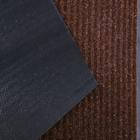 Коврик придверный влаговпитывающий, ребристый, «Стандарт», 60×90 см, цвет коричневый - Фото 4