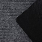 Коврик придверный влаговпитывающий, ребристый, «Стандарт», 50×80 см, цвет серый - Фото 7