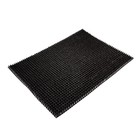 Покрытие ковровое щетинистое «Травка», 45×60 см, цвет чёрный - Фото 2