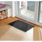 Покрытие ковровое щетинистое «Травка», 45×60 см, чёрное - Фото 1