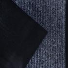 Коврик придверный влаговпитывающий, ребристый, «Стандарт», 60×90 см, цвет серый - Фото 4