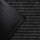 Коврик придверный влаговпитывающий, ребристый, «Стандарт», 40×60 см, серый - Фото 3