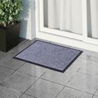 Коврик придверный влаговпитывающий, ребристый, «Стандарт», 40×60 см, серый - Фото 5