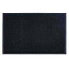 Коврик придверный влаговпитывающий, ребристый, «Стандарт», 60×90 см, чёрный - Фото 3