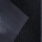 Коврик придверный влаговпитывающий, ребристый, «Стандарт», 60×90 см, цвет чёрный - Фото 4