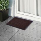 Коврик придверный влаговпитывающий, ребристый, «Стандарт», 40×60 см, коричневый - Фото 6
