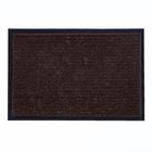 Коврик придверный влаговпитывающий, ребристый, «Стандарт», 40×60 см, коричневый - Фото 3