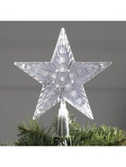 Светодиодная верхушка на ёлку «Звезда белая», 18 см, 20 LED, 220 В, свечение мульти - Фото 5