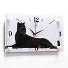 Часы настенные, интерьерные «Пантера», бесшумные, 20×40 см, белые - Фото 5