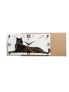 Часы настенные, интерьерные «Пантера», бесшумные, 20×40 см, белые - Фото 8