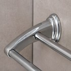 Держатель для полотенец двойной, 60 см, Accoona A11107, хром - Фото 3