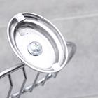 Мыльница настенная Accoona A11102-1, решетка, хром - Фото 4