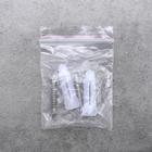 Держатель для зубных щёток настенный Accoona A11004, 2 стакана, стекло, хром - Фото 5