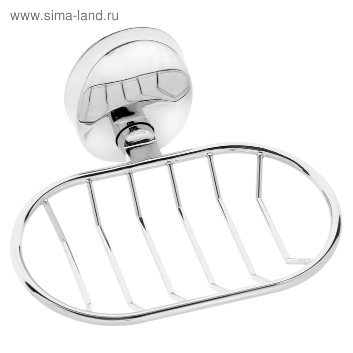 Мыльница настенная Accoona A11002-1, решётка, хром