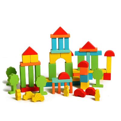 Конструктор деревянный «Краски дня: утро», 105 деталей