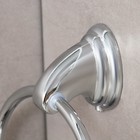 Держатель для полотенец одинарный, кольцо Accoona A11108, хром - Фото 3