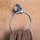 Держатель для полотенец одинарный, кольцо Accoona A11108, цвет хром - Фото 6