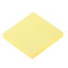 Блок с липким краем 76 х 76 мм, 100 листов, жёлтый - Фото 1