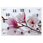 Часы настенные, серия: Цветы, "Бело-сиреневые цветы", 25х35 см - Фото 4