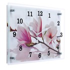 Часы настенные, серия: Цветы, "Бело-сиреневые цветы", 25х35 см - Фото 5