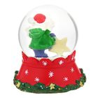 Сувенир снежный шар "С Новым Годом! Обезьянка со звездочкой", d=6,5 см - Фото 3