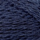 Пряжа для вязания спицами, крючком «Пехорский текстиль. Деревенская», 100% полугрубая шерсть, 250 м/100 г, (04 т. синий) - Фото 8