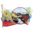 Магнит в форме флага «Алтай» - фото 8424885