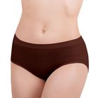 Бесшовные трусы женские slip, макси, Collorista (кофе,L/XL) - Фото 1