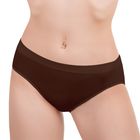 Бесшовные трусы женские slip, миди, Collorista (кофе,L/XL) - Фото 2