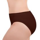 Бесшовные трусы женские slip, миди, Collorista (кофе,L/XL) - Фото 4