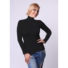 Водолазка женская с высоким воротом и длинным рукавом Collorista, размер 46-48 (L/XL), цвет чёрный - Фото 1