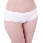 Бесшовные трусы-culotte женские с заниженной талией, Collorista (белый,S/M) - Фото 1