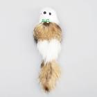 Мышь из натурального меха, корпус 7 см, микс цветов - Фото 3