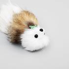 Мышь из натурального меха, корпус 7 см, микс цветов - Фото 4