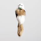 Мышь из натурального меха, корпус 7 см, микс цветов - Фото 5