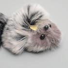 Мышь, 6 см, натуральный мех кролика, цвет МИКС - Фото 4
