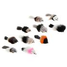 Мышь из натурального меха, корпус 6 см, микс цветов - Фото 2