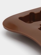 Форма для шоколада Доляна «Роботы», силикон, 21×11×1.5 см, 12 ячеек, коричневая - Фото 5