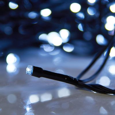 ЗАНАВЕС SPEC. IP44, УМС, Ш:2 м, В:6 м, Н.Т. 2W LED-1440-220V, БЕЗ контр. фикс БЕЛЫЙ