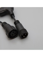 Гирлянда «Занавес» 2 × 6 м, IP44, УМС, тёмная нить, 1440 LED, свечение мульти, 220 В - Фото 12