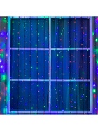 Гирлянда «Занавес» 2 × 6 м, IP44, УМС, тёмная нить, 1440 LED, свечение мульти, 220 В - Фото 6