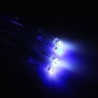 СЕТЬ, Ш:1 м, В:0.9 м, Н.С. LED-120/60-220V, эффект мерцания, СИНЕ-БЕЛЫЙ - Фото 3