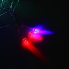 Гирлянда "Нить" 13 м, LED-150-220V, мигает, нить прозрачная, свечение мульти (RG/RB) - Фото 2