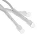 Гирлянда "Нить" 13 м, LED-150-220V, мигает, нить прозрачная, свечение мульти (RG/RB) - Фото 4